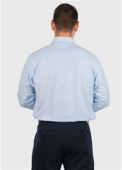 Firas gaiši zils vīriešu krekls - back