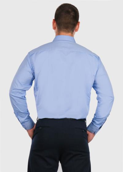 Firas zils vīriešu krekls - back