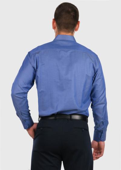 Firas zils vīriešu krekls - back