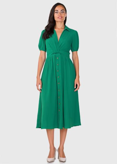 Zala kleita ar V-veida izgriezumu  - back