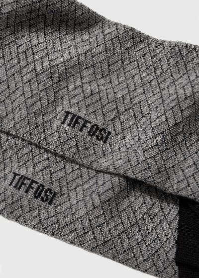 Pelēkas vīriešu zeķes - back