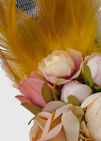 Bianca sieviešu josta ar aplikāciju - back