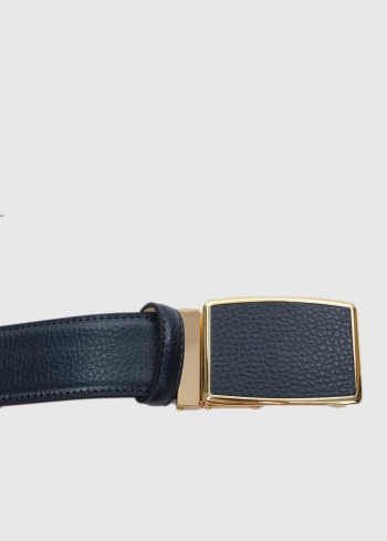 Benito melna vīriešu ādas josta - back