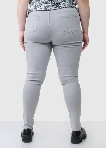 Jade Lielo izmēru pelēkas bikses - back