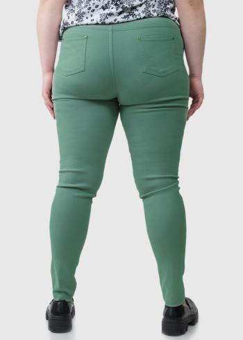 Jade Lielo izmēru zaļas bikses - back