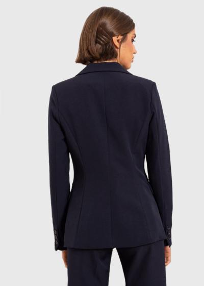 Saida tumši zila žakete  - back