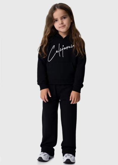 Sana melns sporta kostīms  - back