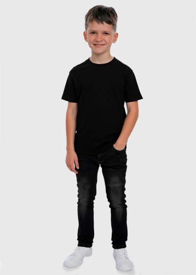 Sky melni džinsi - back