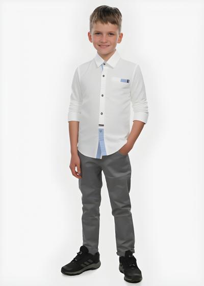 Shiraz balts krekls  - back