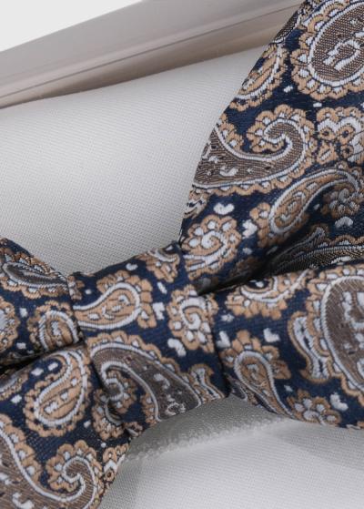 Vīriešu tauriņš ar rakstu - back