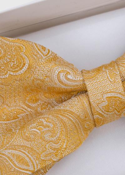 Dzeltens tauriņš ar rakstu - back