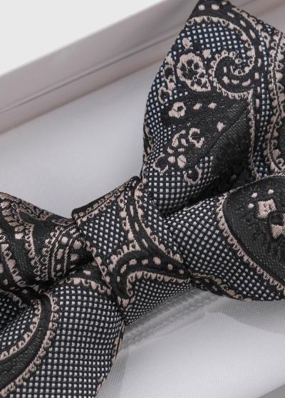 Vīriešu tauriņš ar rakstu - back