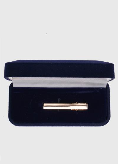 Zelta krāsas kaklasaites saspraude - back