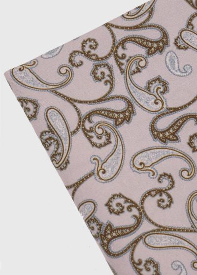 Bēšs lakatiņš ar rakstu - back