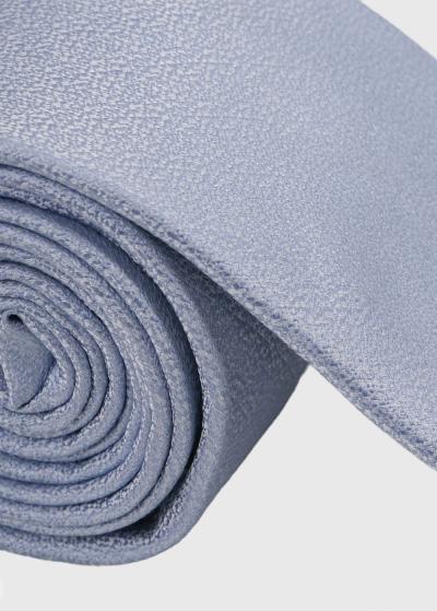 Gaiši zila vīriešu kaklasaite - back