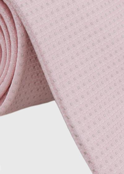 Rozā vīriešu kaklasaite - back