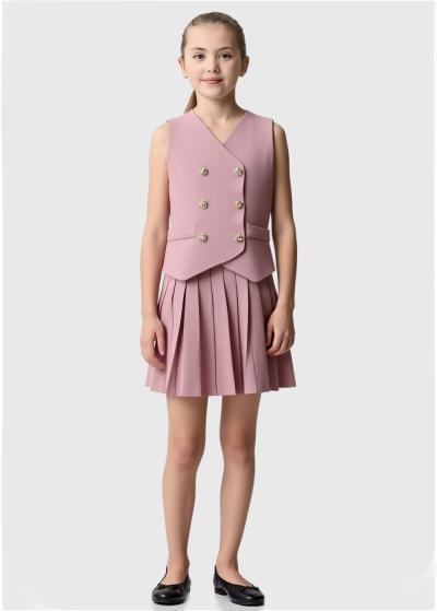 Rocio rozā veste - back