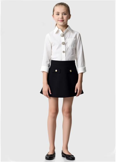 Raina melni svārki  - back