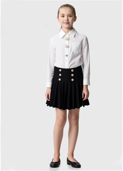 Romina melni svārki  - back