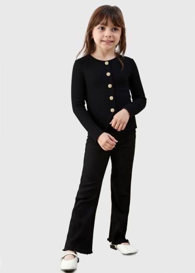 Rodica melna žakete ar pogām - back