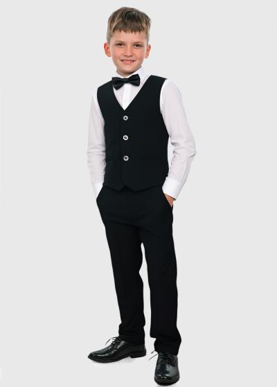 Caspian melns uzvalks ar kabatām - back