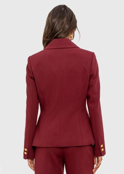 Noa bordo žakete ar pogām - back