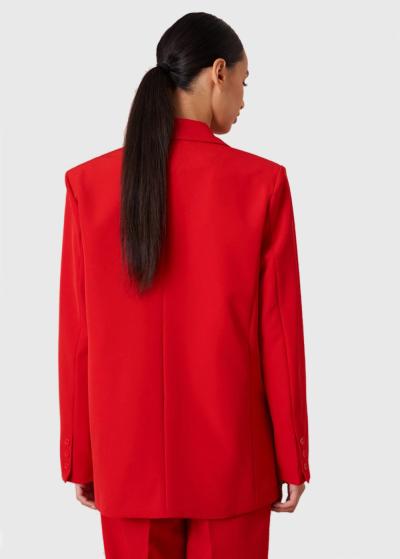Sophie sarkana sieviešu žakete - back