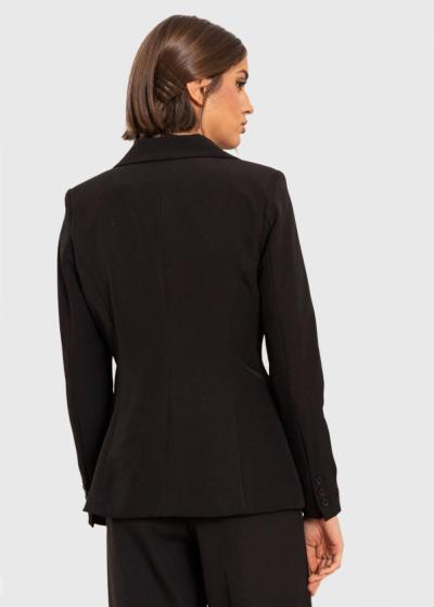 Saida melna žakete  - back