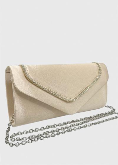 Nivedita bēšs klačs ar atveramu augšdaļu  - back