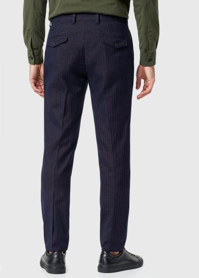 Nen tumši zilas vīriešu bikses  - back