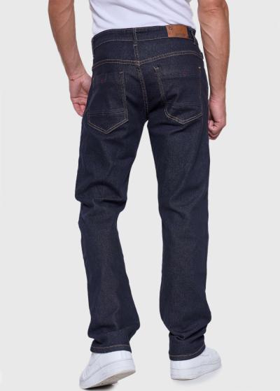 Tumši zili vīriešu džinsi - back