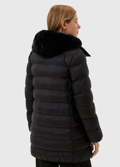 GEOX melna siltināta jaka - back