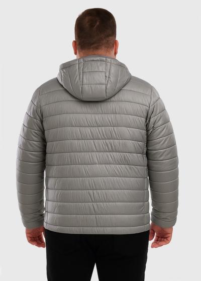 GEOX Lielo izmēru pelēka īsa jaka - back