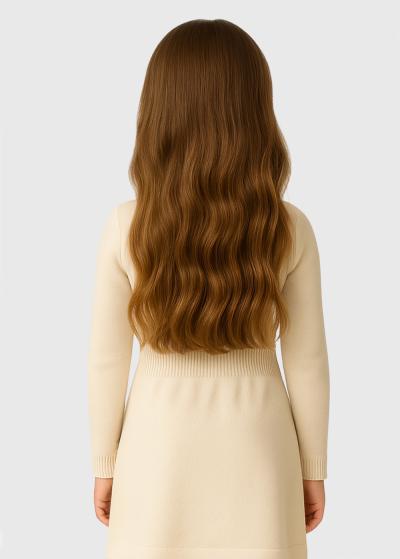 Looney bēša kleita - back