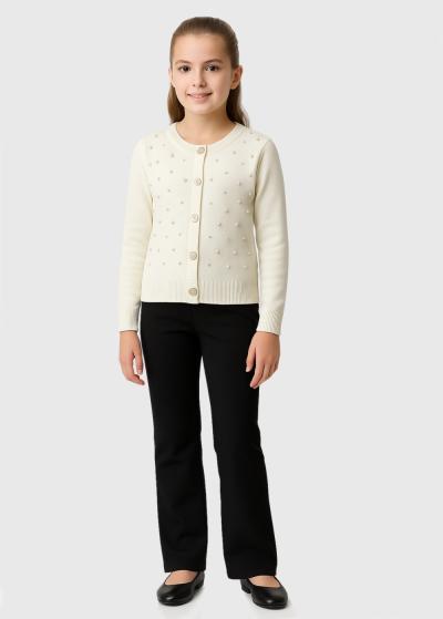 Lauren balts džemperis ar spīguļiem - back