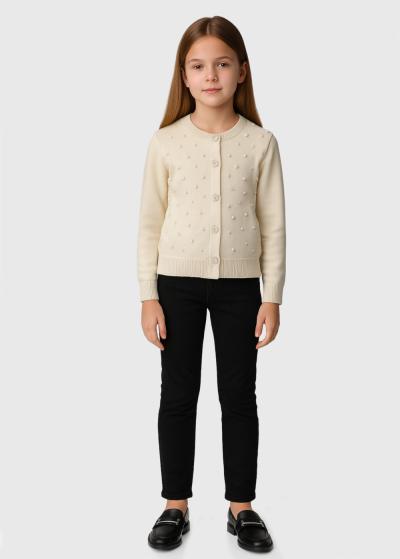 Lauren bēšs džemperis ar spīguļiem - back