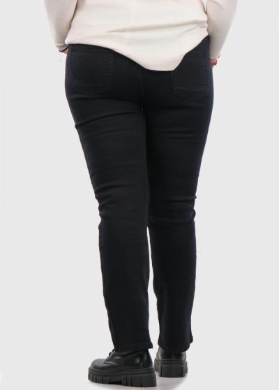 Kardelein Lielo izmērumelni sieviešu džinsi - back