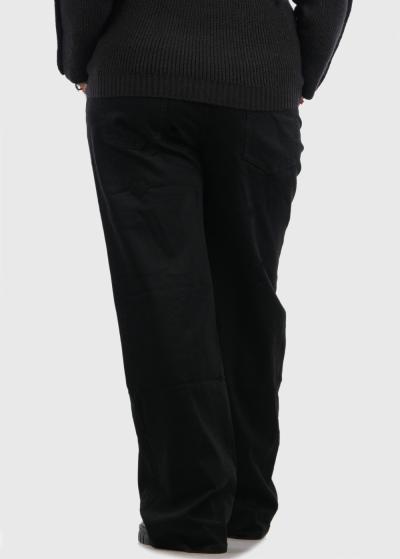 Kalia Lielo izmēru melni džinsi - back