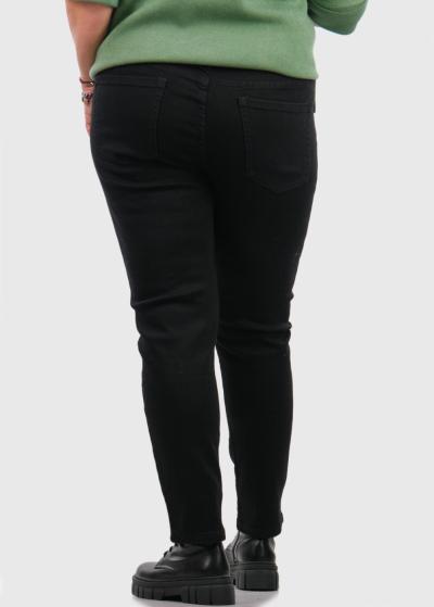 Kamili melni džinsi ar spīguļiem - back