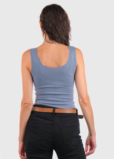 Kumi zils silts tops - back