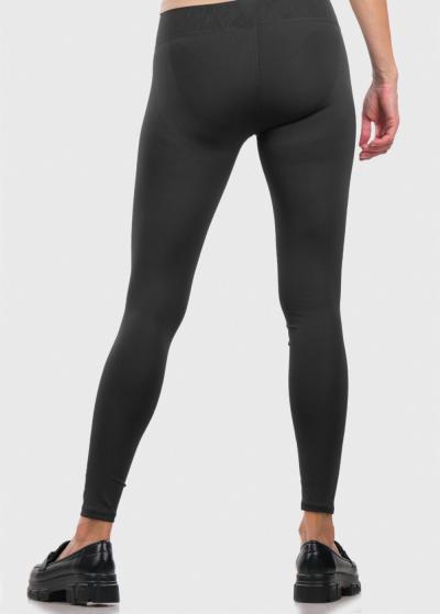 Kaylin melni legingi ar siltinājumu - back