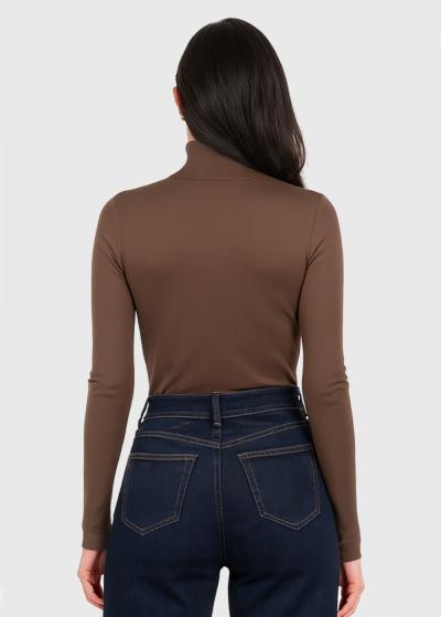 Katolina brūna sieviešu bītlene - back