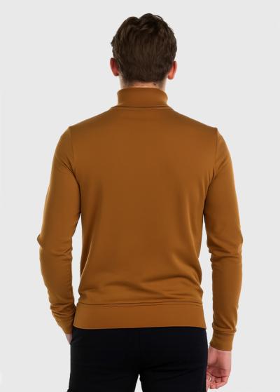 Kristianna brūns vīriešu džemperis  - back