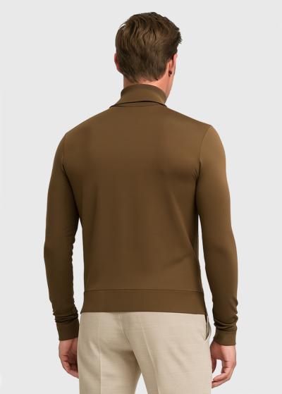 Sergio tumši bēša vīriešu bītlene - back