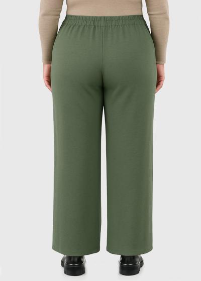 Janira Lielo izmēru haki bikses - back