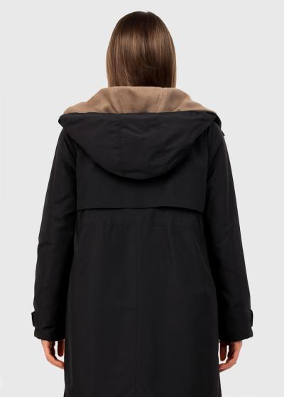 Joana melna jaka ar aukliņas aizdari  - back