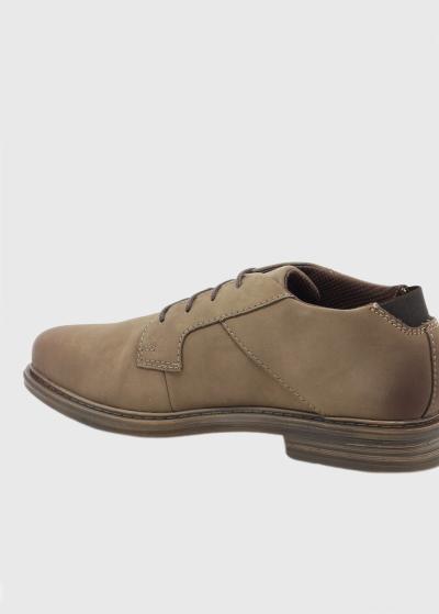 Bugatti brūni apavi ar šņorēm - back