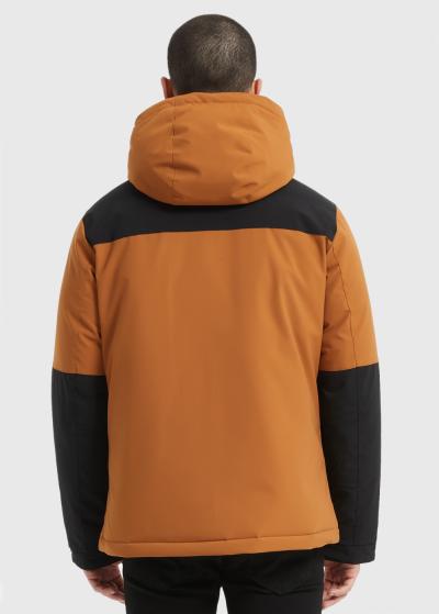 Jahan brūna īsa jaka - back