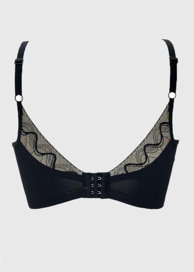 Jazzy melns krūšturis - back