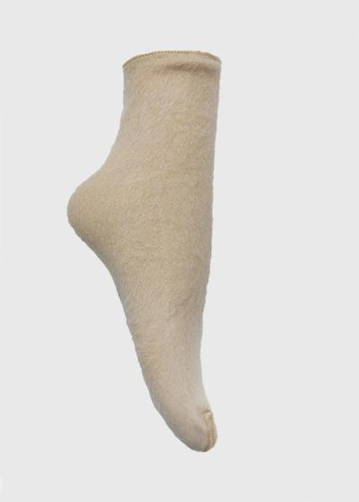 Janis bēšas sieviešu siltas zeķes - back